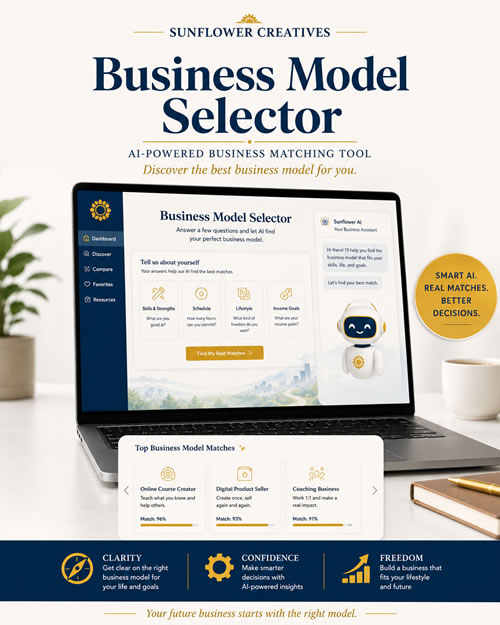 Your Second Act Business Model Selector